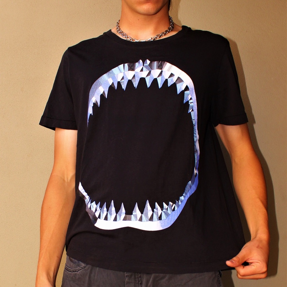 KSUBI shark jaw graphic t-shirt - Picture 1 of 4